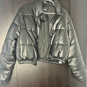 Zara puffer coat